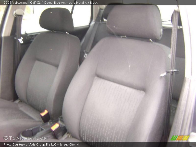 Blue Anthracite Metallic / Black 2005 Volkswagen Golf GL 4 Door