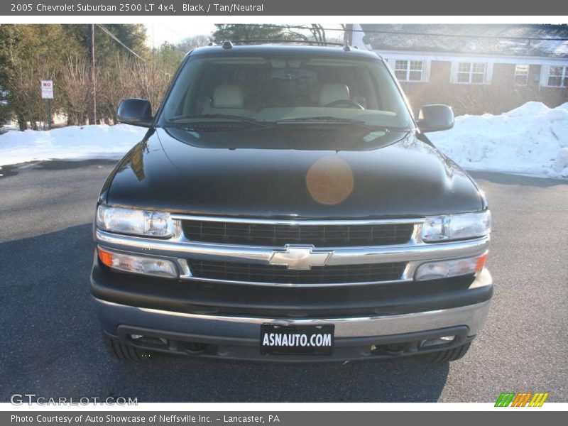 Black / Tan/Neutral 2005 Chevrolet Suburban 2500 LT 4x4