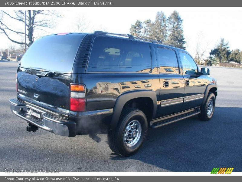 Black / Tan/Neutral 2005 Chevrolet Suburban 2500 LT 4x4
