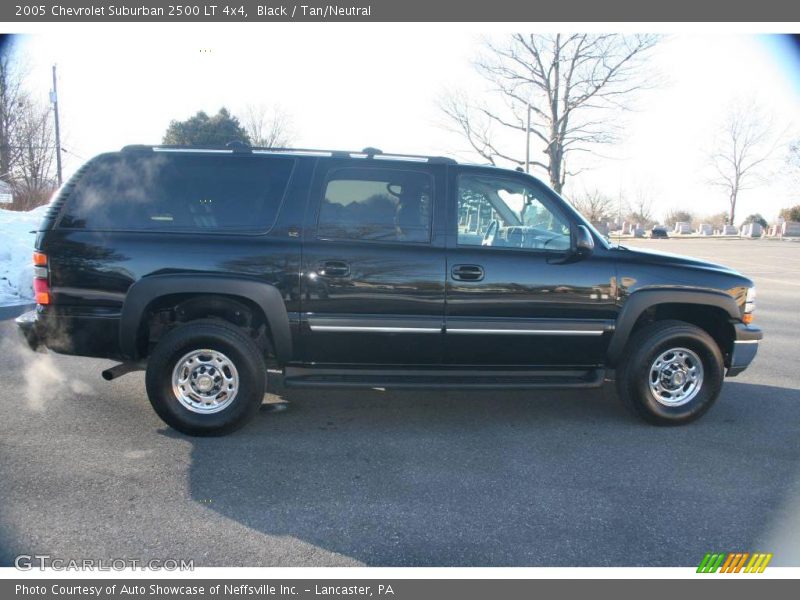 Black / Tan/Neutral 2005 Chevrolet Suburban 2500 LT 4x4
