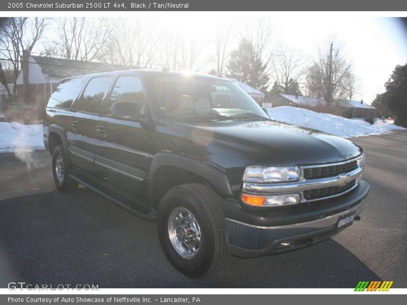 Black / Tan/Neutral 2005 Chevrolet Suburban 2500 LT 4x4