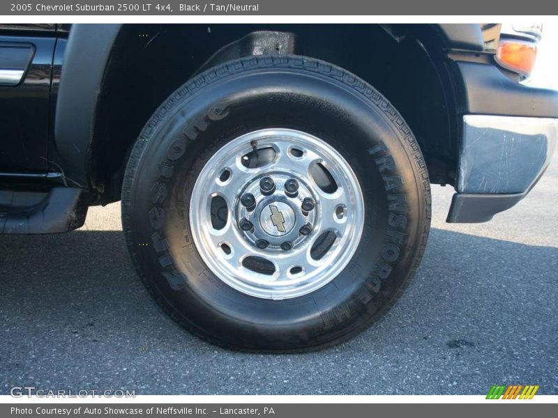 Black / Tan/Neutral 2005 Chevrolet Suburban 2500 LT 4x4