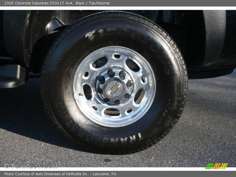 Black / Tan/Neutral 2005 Chevrolet Suburban 2500 LT 4x4