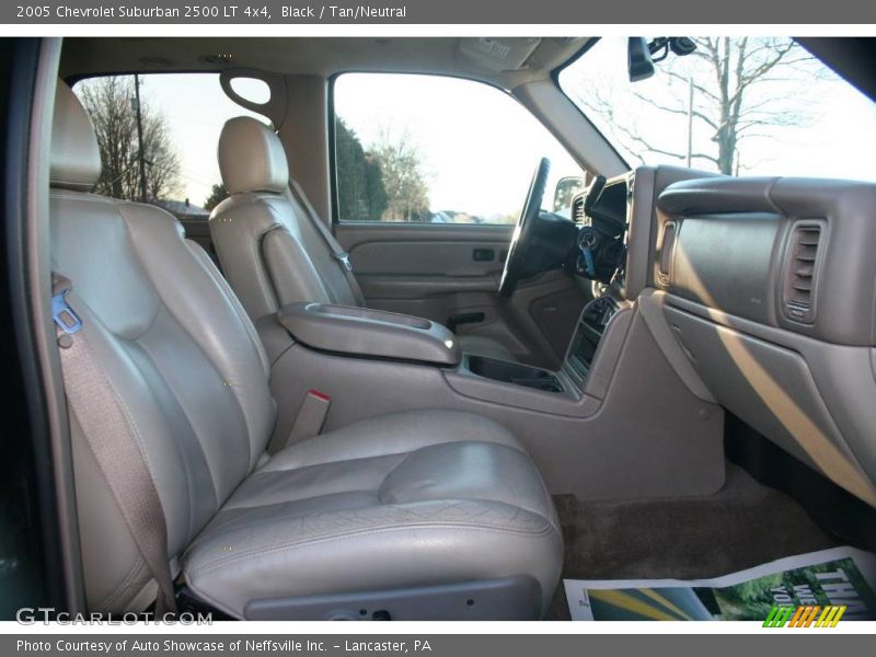 Black / Tan/Neutral 2005 Chevrolet Suburban 2500 LT 4x4