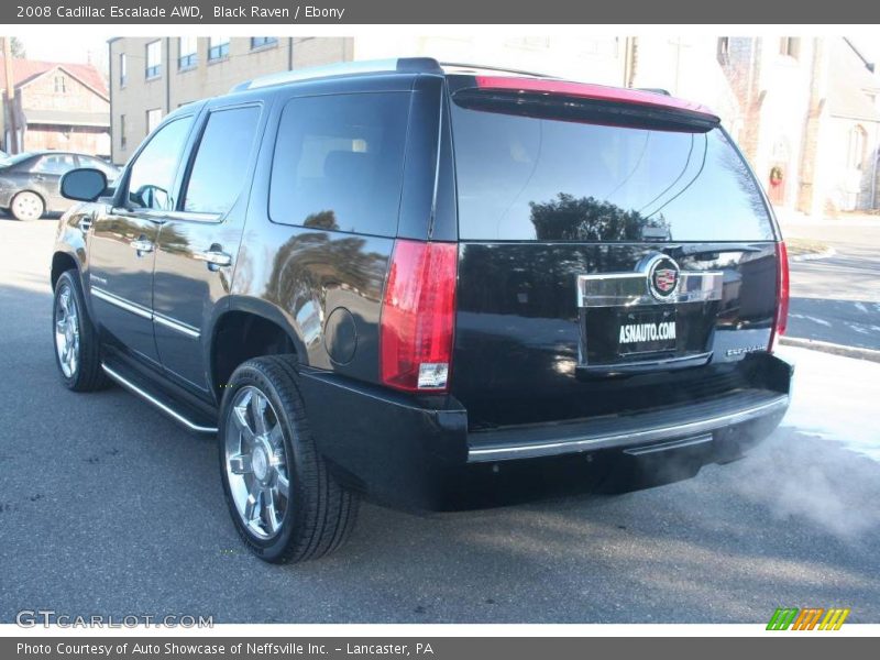 Black Raven / Ebony 2008 Cadillac Escalade AWD