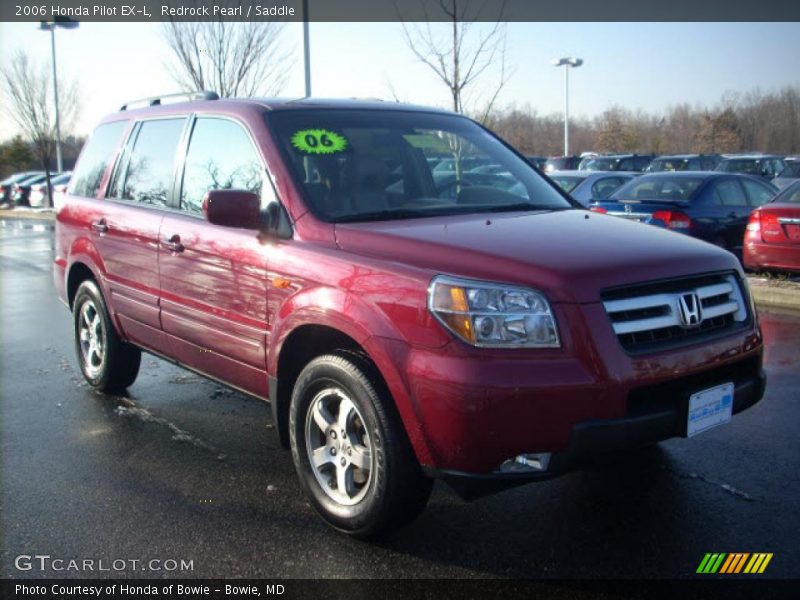 Redrock Pearl / Saddle 2006 Honda Pilot EX-L