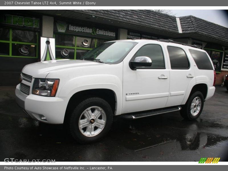 Summit White / Ebony 2007 Chevrolet Tahoe LTZ 4x4