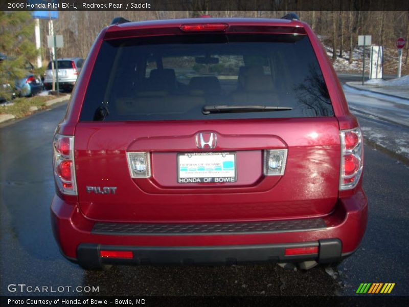Redrock Pearl / Saddle 2006 Honda Pilot EX-L