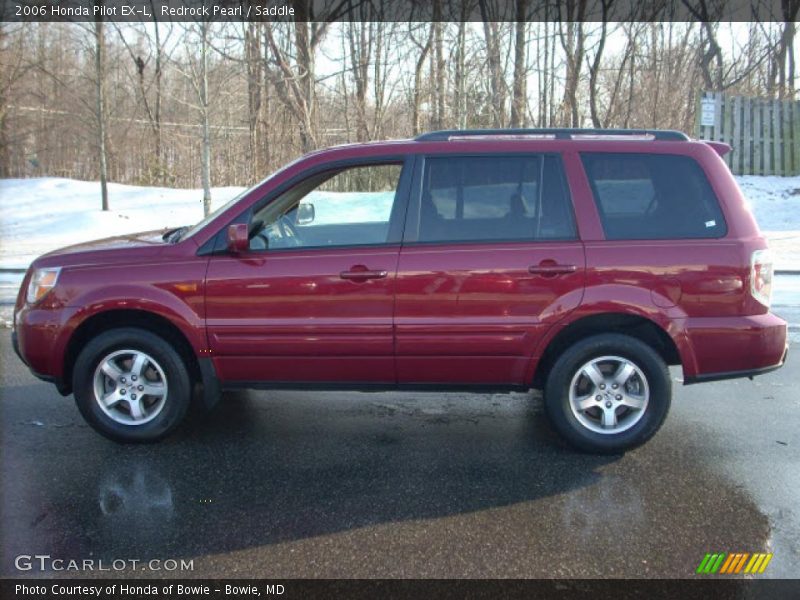 Redrock Pearl / Saddle 2006 Honda Pilot EX-L