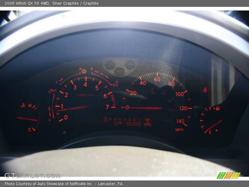 Silver Graphite / Graphite 2006 Infiniti QX 56 4WD