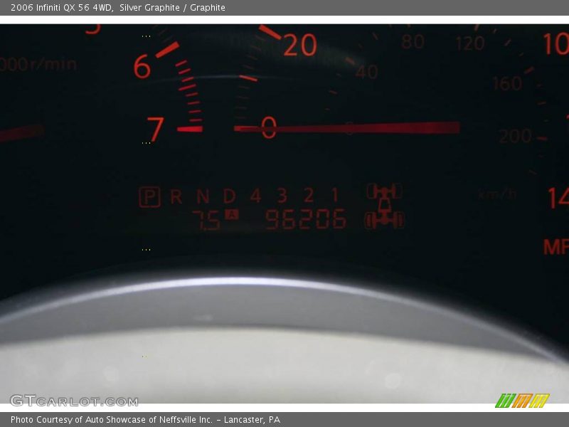 Silver Graphite / Graphite 2006 Infiniti QX 56 4WD