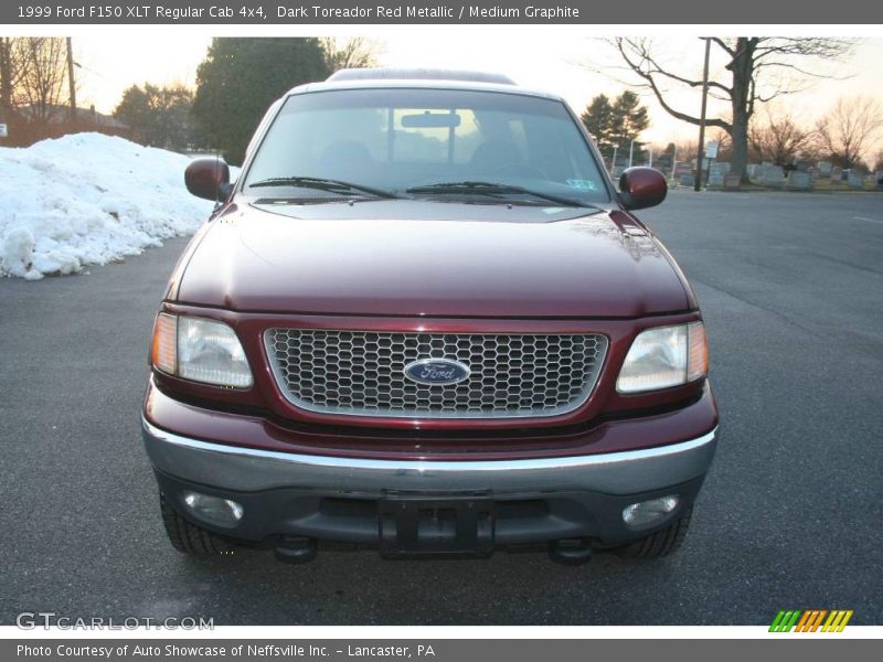 Dark Toreador Red Metallic / Medium Graphite 1999 Ford F150 XLT Regular Cab 4x4