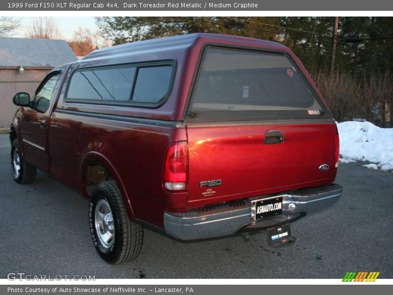Dark Toreador Red Metallic / Medium Graphite 1999 Ford F150 XLT Regular Cab 4x4