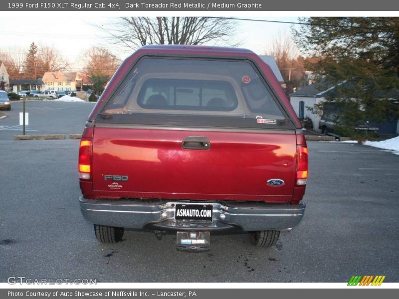 Dark Toreador Red Metallic / Medium Graphite 1999 Ford F150 XLT Regular Cab 4x4