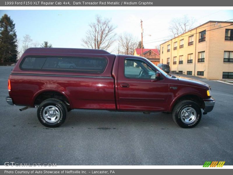 Dark Toreador Red Metallic / Medium Graphite 1999 Ford F150 XLT Regular Cab 4x4