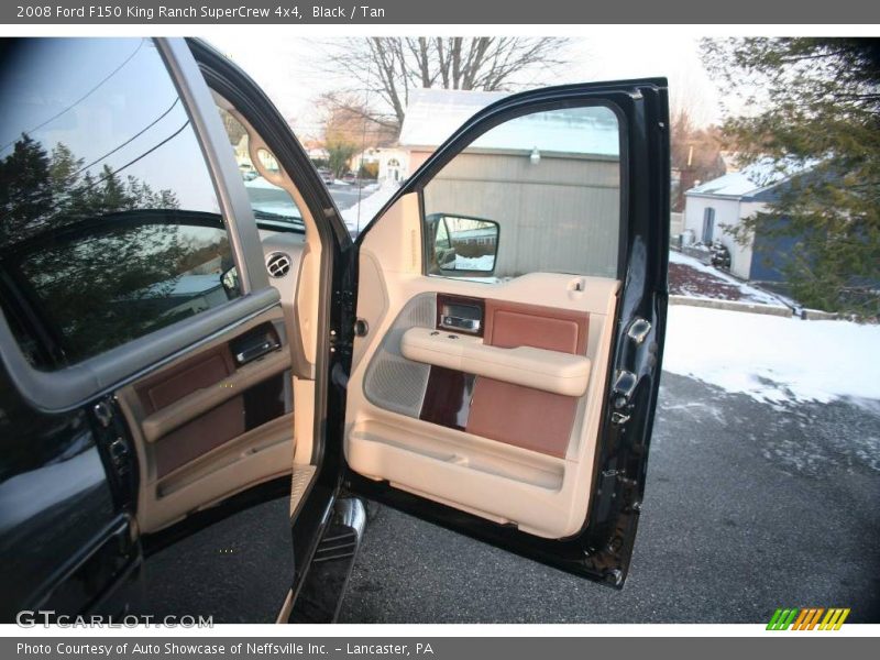 Black / Tan 2008 Ford F150 King Ranch SuperCrew 4x4