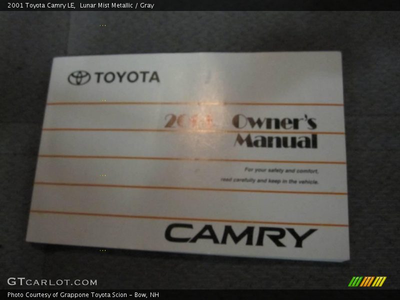 Lunar Mist Metallic / Gray 2001 Toyota Camry LE