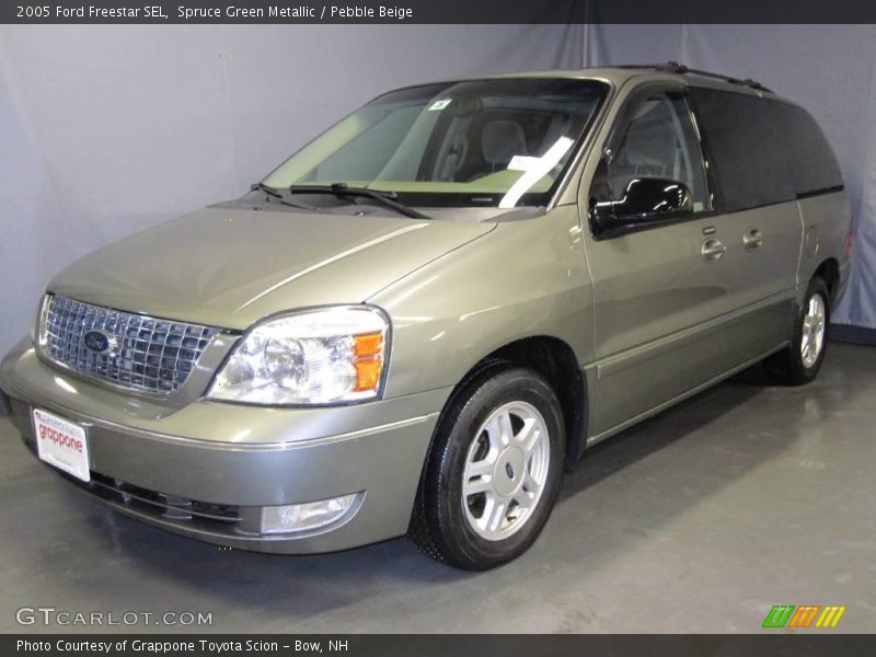 Spruce Green Metallic / Pebble Beige 2005 Ford Freestar SEL