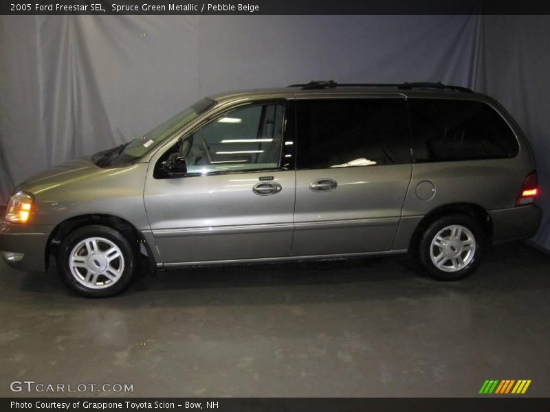 Spruce Green Metallic / Pebble Beige 2005 Ford Freestar SEL