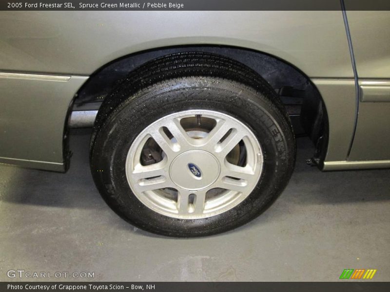 Spruce Green Metallic / Pebble Beige 2005 Ford Freestar SEL