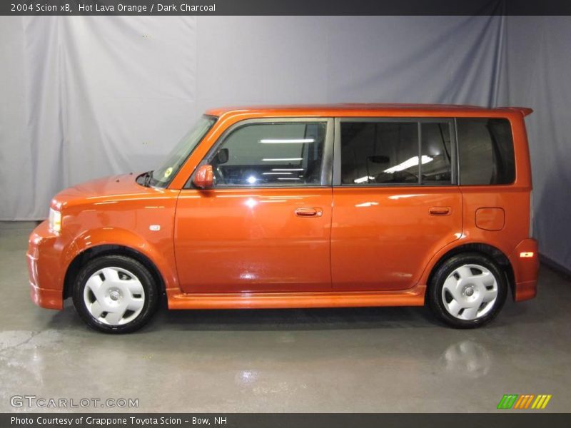 Hot Lava Orange / Dark Charcoal 2004 Scion xB
