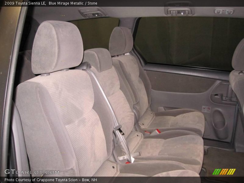 Blue Mirage Metallic / Stone 2009 Toyota Sienna LE