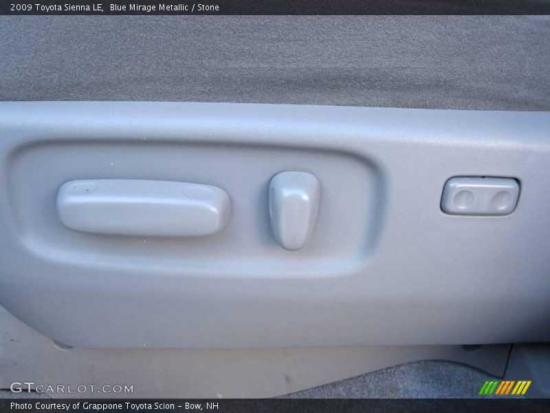 Blue Mirage Metallic / Stone 2009 Toyota Sienna LE