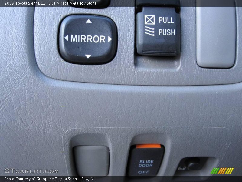 Blue Mirage Metallic / Stone 2009 Toyota Sienna LE