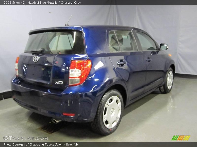 Nautical Blue Metallic / Charcoal Gray 2008 Scion xD
