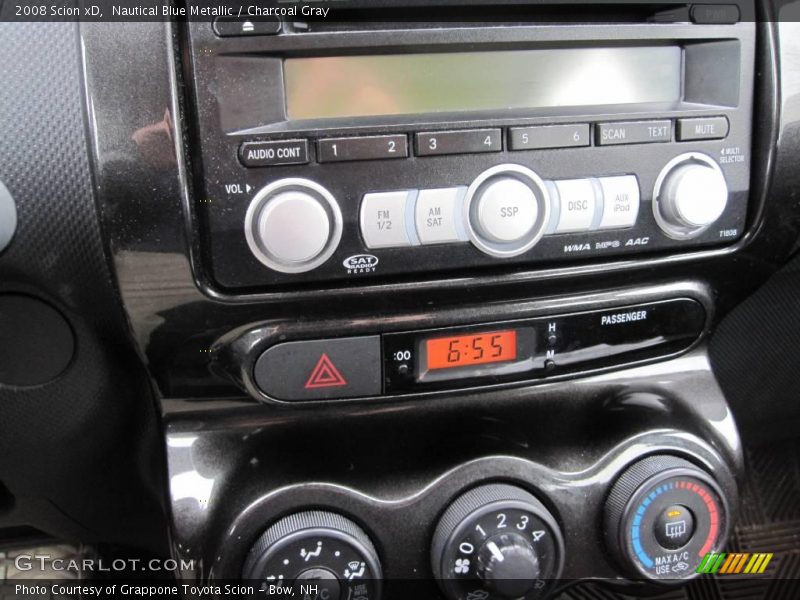 Nautical Blue Metallic / Charcoal Gray 2008 Scion xD