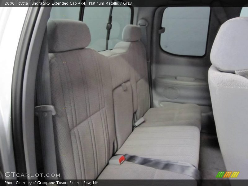 Platinum Metallic / Gray 2000 Toyota Tundra SR5 Extended Cab 4x4