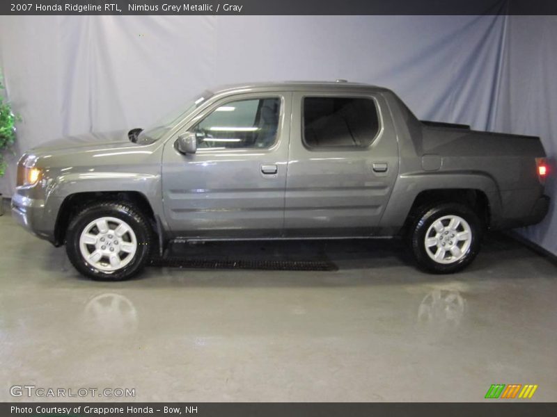 Nimbus Grey Metallic / Gray 2007 Honda Ridgeline RTL