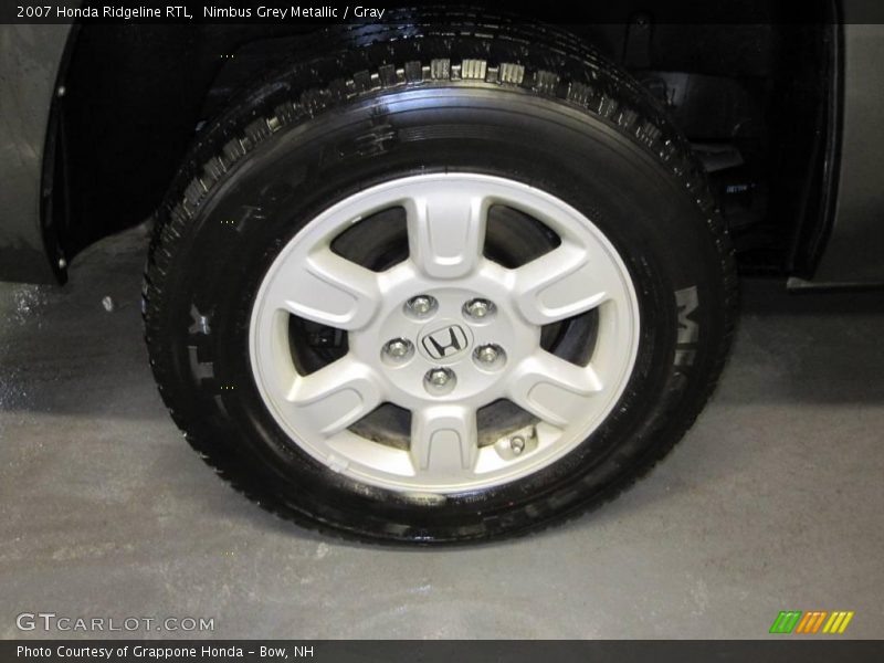 Nimbus Grey Metallic / Gray 2007 Honda Ridgeline RTL
