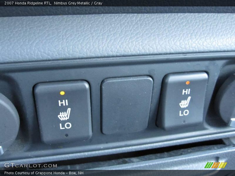 Nimbus Grey Metallic / Gray 2007 Honda Ridgeline RTL