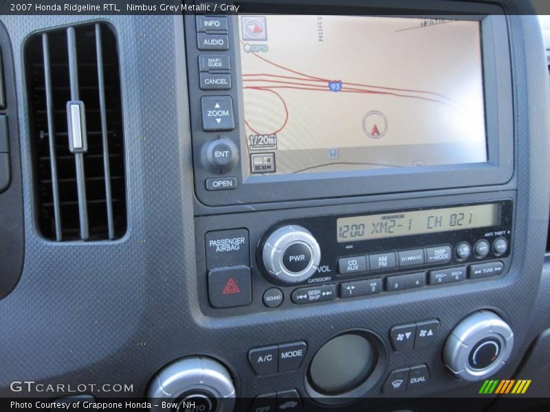 Nimbus Grey Metallic / Gray 2007 Honda Ridgeline RTL