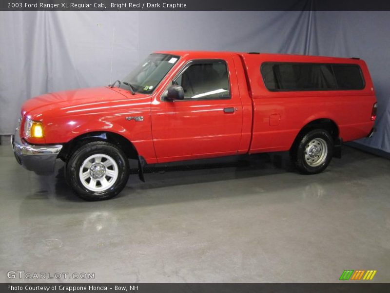 Bright Red / Dark Graphite 2003 Ford Ranger XL Regular Cab