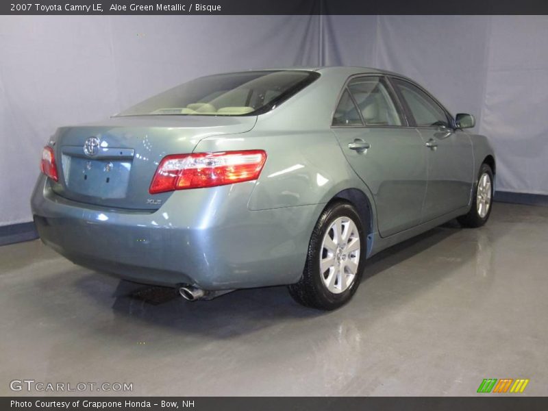 Aloe Green Metallic / Bisque 2007 Toyota Camry LE