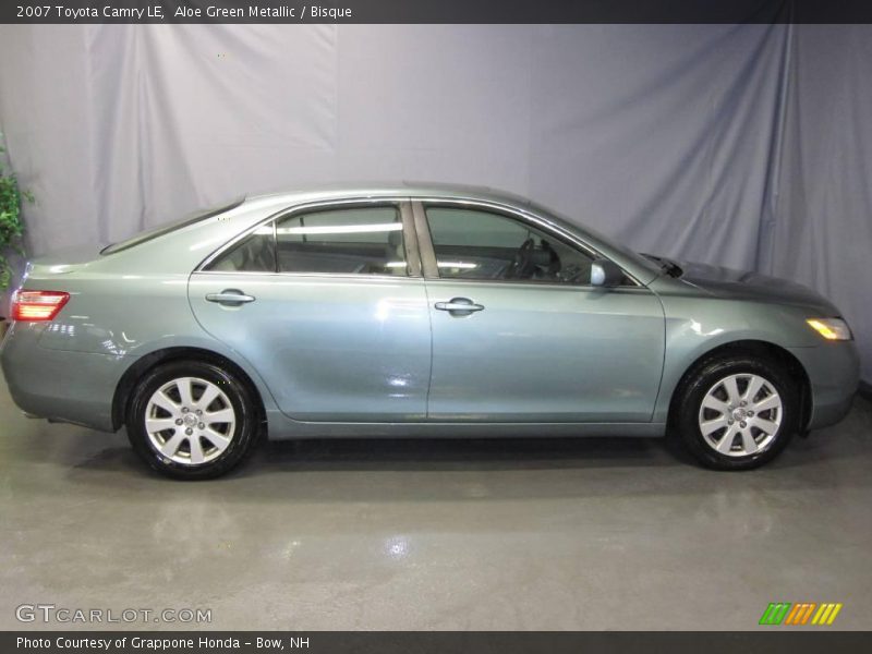 Aloe Green Metallic / Bisque 2007 Toyota Camry LE