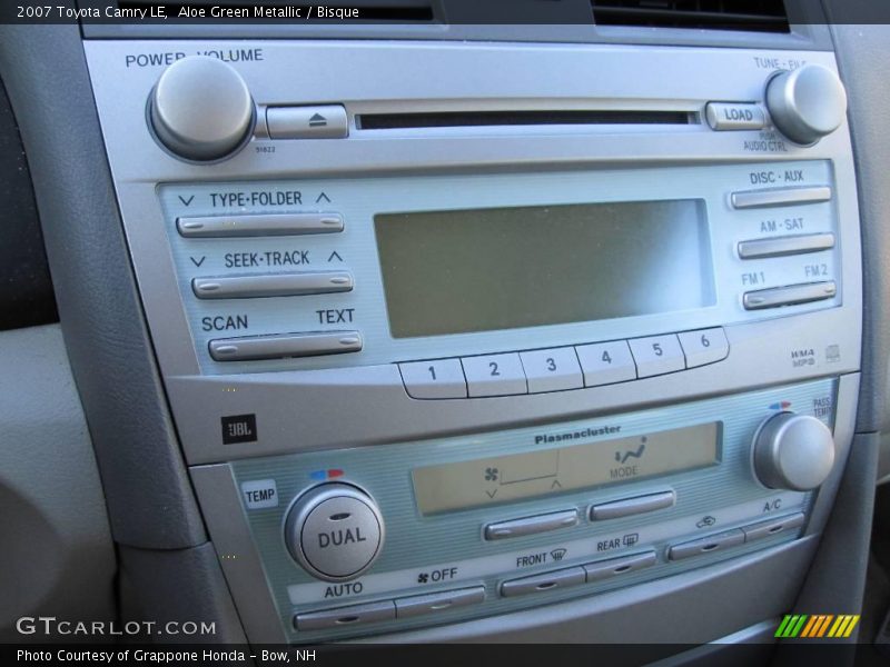 Aloe Green Metallic / Bisque 2007 Toyota Camry LE