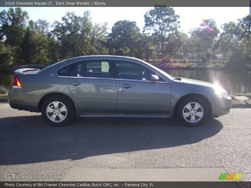 Dark Silver Metallic / Ebony 2009 Chevrolet Impala LT