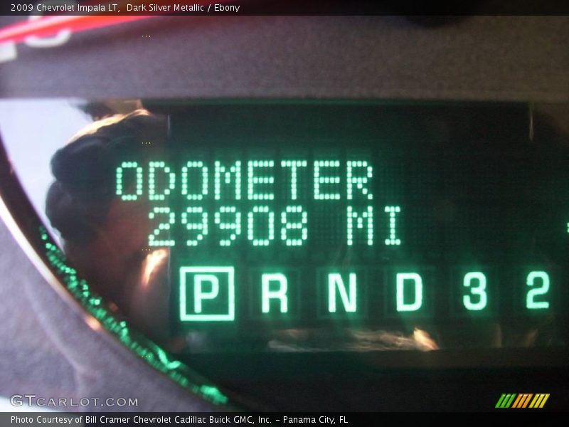Dark Silver Metallic / Ebony 2009 Chevrolet Impala LT