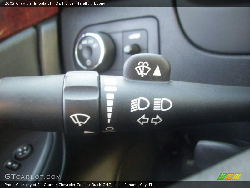 Dark Silver Metallic / Ebony 2009 Chevrolet Impala LT