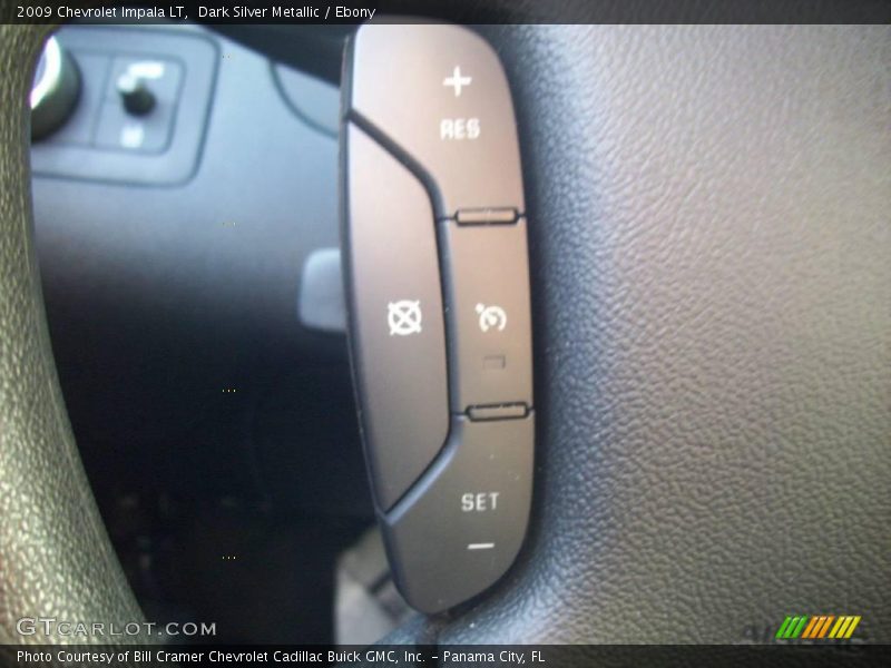 Dark Silver Metallic / Ebony 2009 Chevrolet Impala LT