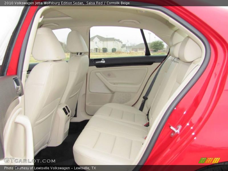 Salsa Red / Cornsilk Beige 2010 Volkswagen Jetta Wolfsburg Edition Sedan