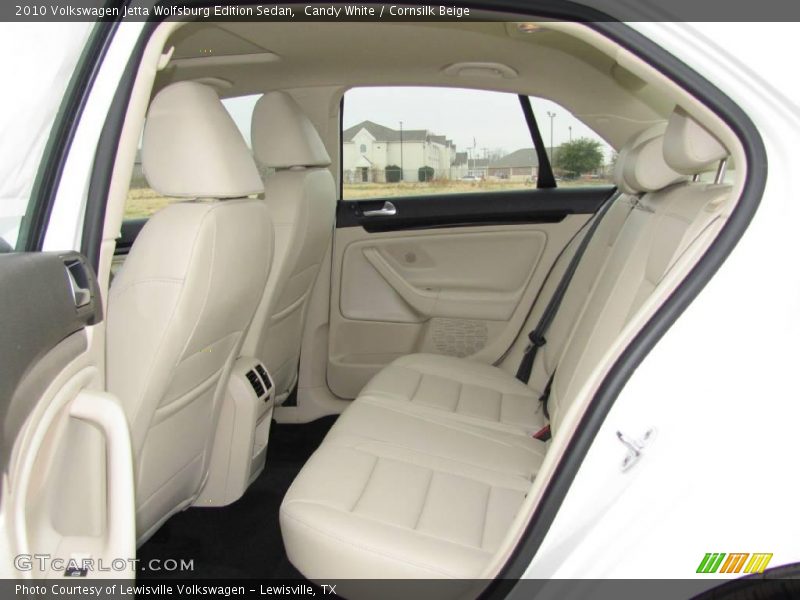 Candy White / Cornsilk Beige 2010 Volkswagen Jetta Wolfsburg Edition Sedan
