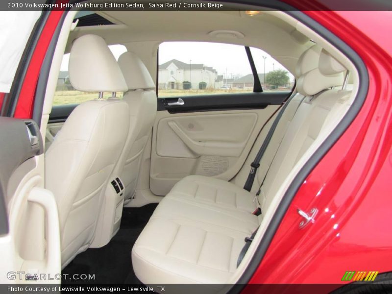 Salsa Red / Cornsilk Beige 2010 Volkswagen Jetta Wolfsburg Edition Sedan