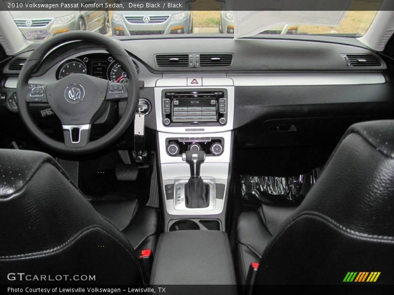 Deep Black / Black 2010 Volkswagen Passat Komfort Sedan