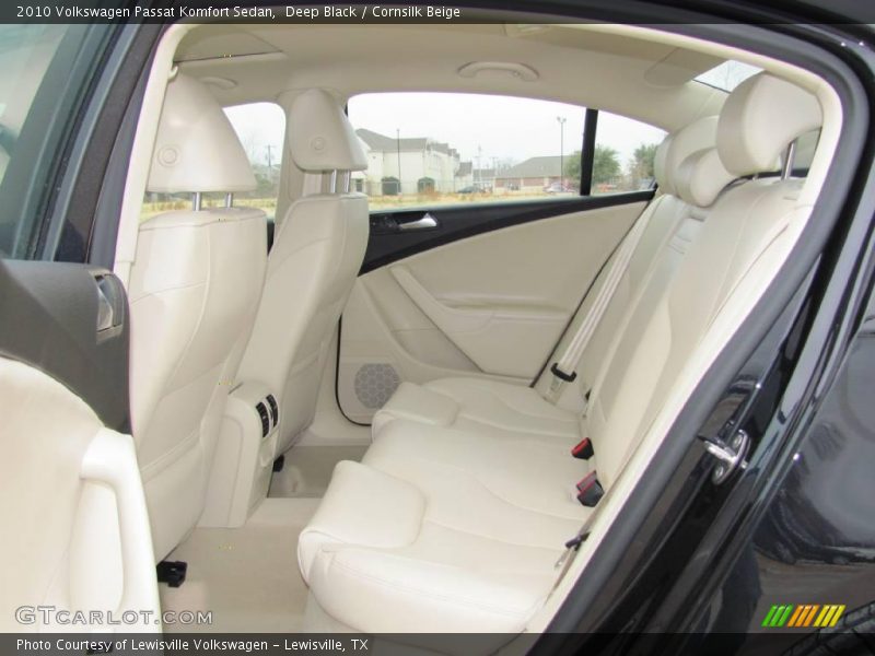 Deep Black / Cornsilk Beige 2010 Volkswagen Passat Komfort Sedan