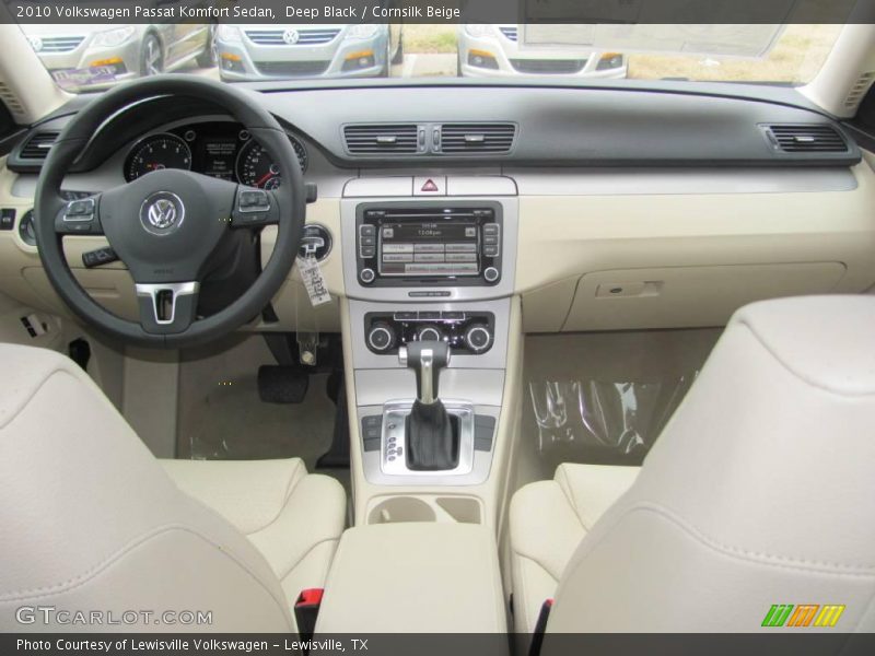 Deep Black / Cornsilk Beige 2010 Volkswagen Passat Komfort Sedan