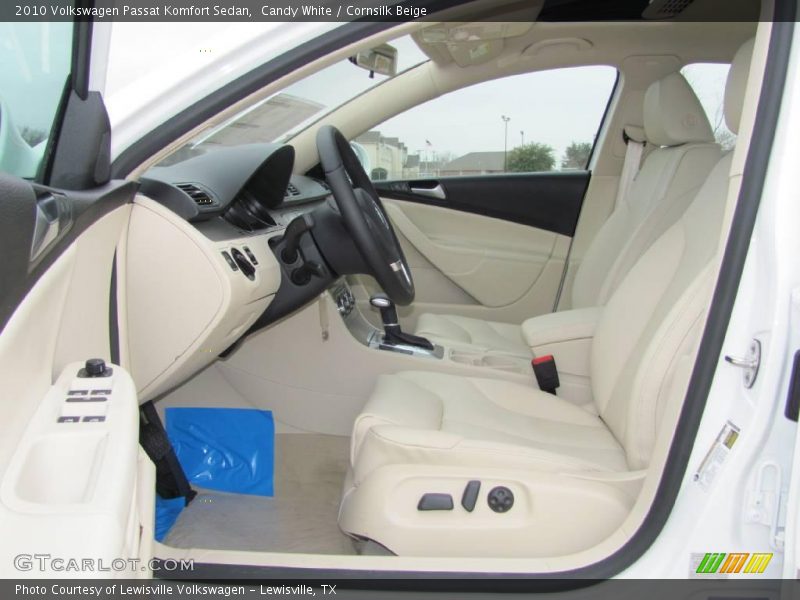 Candy White / Cornsilk Beige 2010 Volkswagen Passat Komfort Sedan